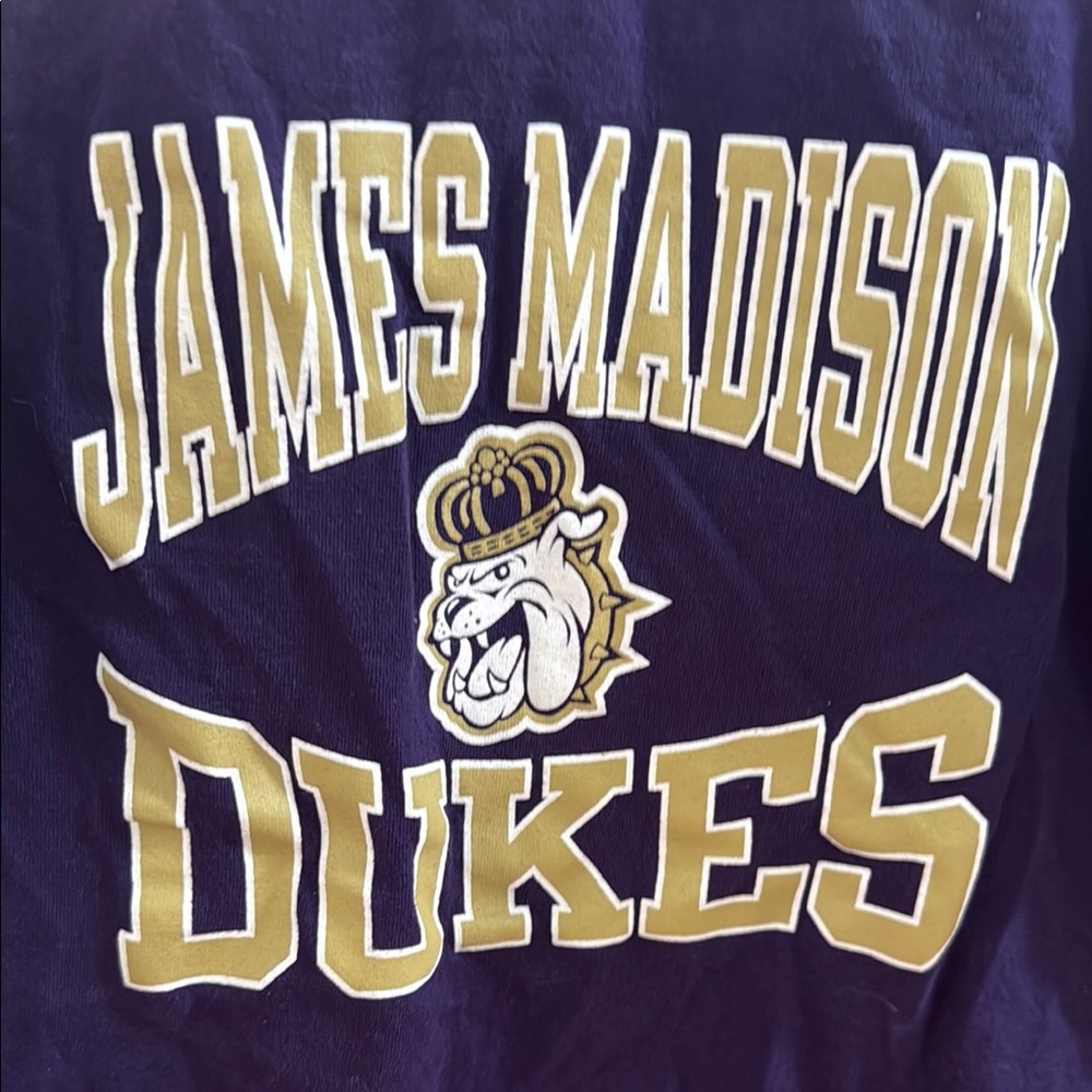 Champion Kids Purple James Madison Dukes T-Shirt - Picture 2 of 4